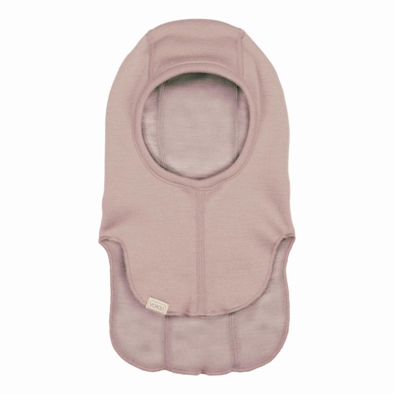 Voksi Wool meriinovillane tuukrimüts Balaclava Soft Grape