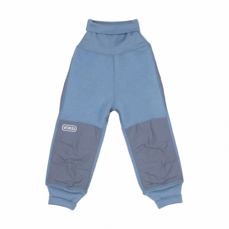 Voksi Wool meriinofliisist püksid Blue Bell