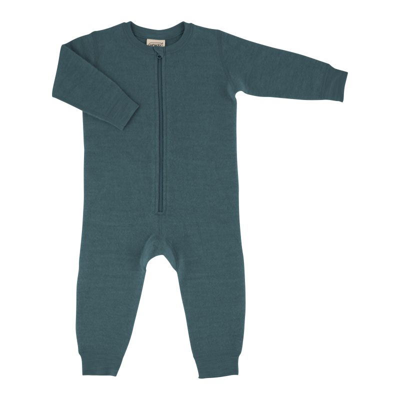 Voksi Wool meriinovillane kombe Double Fleece Sea Green