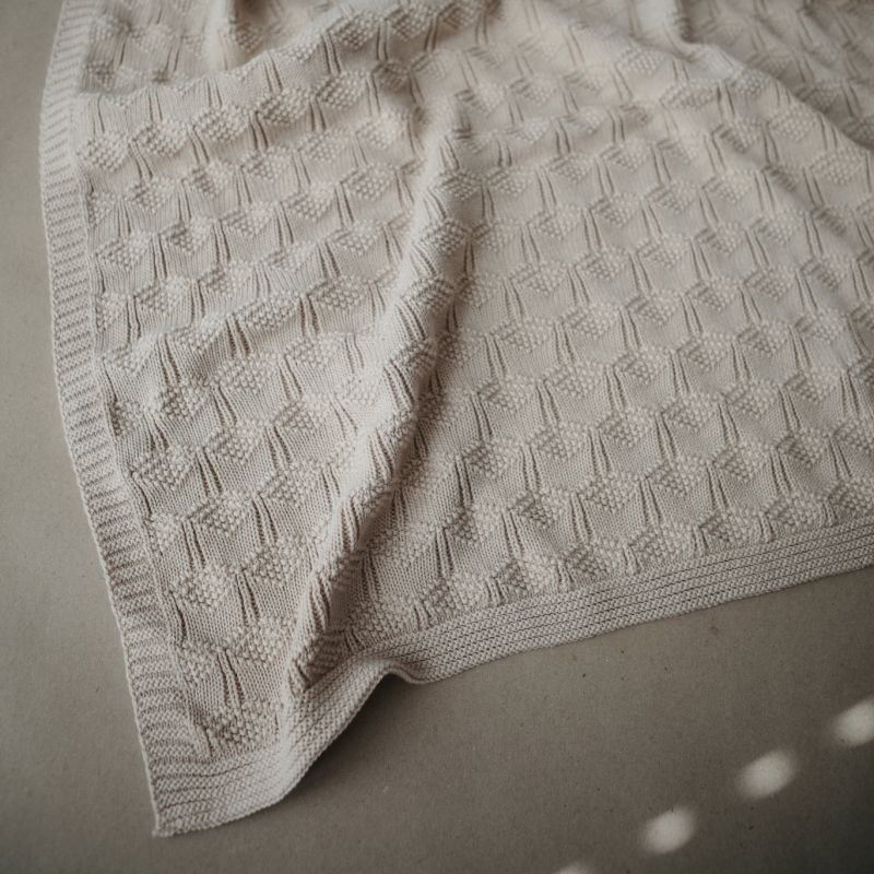 Mushie kootud tekk Honeycomb