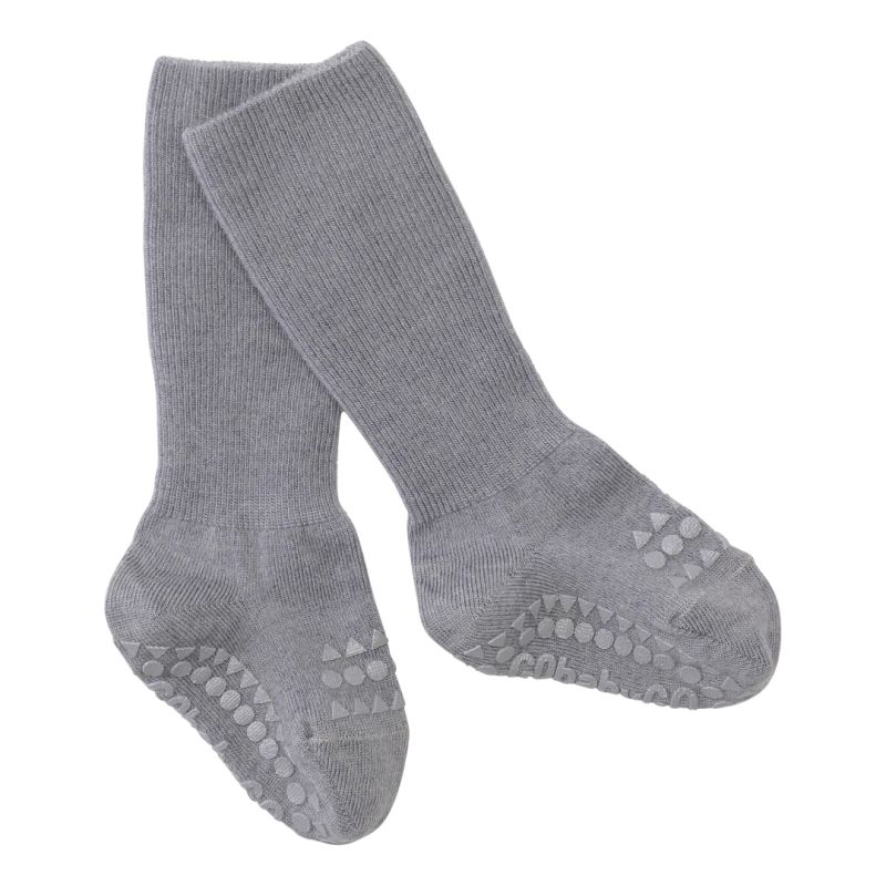 GoBabyGo Merino Wool libisemiskindlad meriinovillased sokid Grey Melange