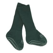 GoBabyGo Merino Wool libisemiskindlad meriinovillased sokid Forest Green