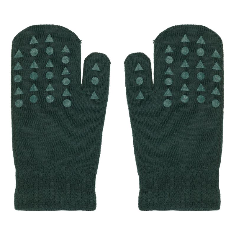 GoBabyGo Wool libisemiskindlad villased labakindad Forest Green 0-3 a