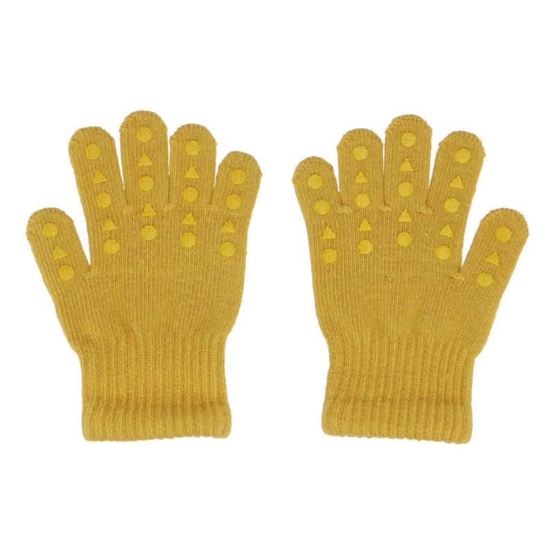 GoBabyGo libisemiskindlad kindad Mustard