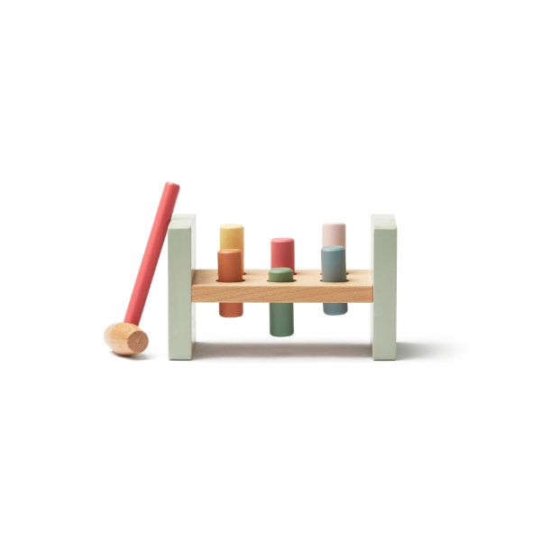 Kids Concept puidust haamrimäng Edvin