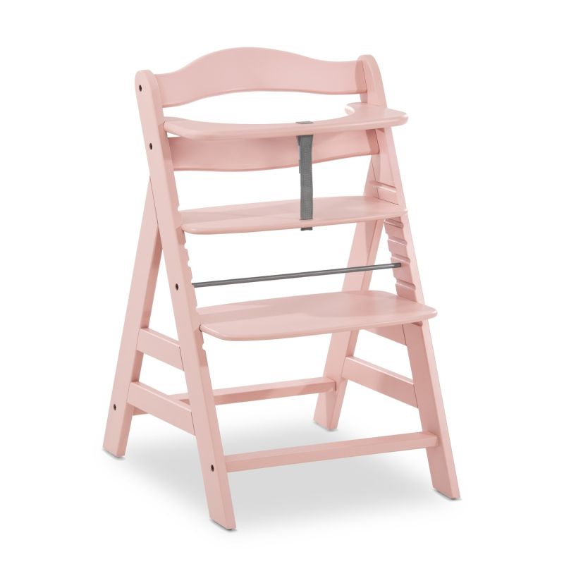 Hauck Alpha+ turvarihmadega söögitool, rose