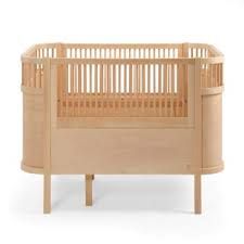 Sebra võrevoodi-väikelapse voodi Wooden Edition