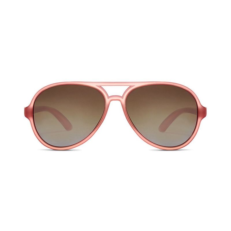 Hipsterkid Aviator Gold polariseeritud päikeseprillid lastele 3-6 aastat – Rose