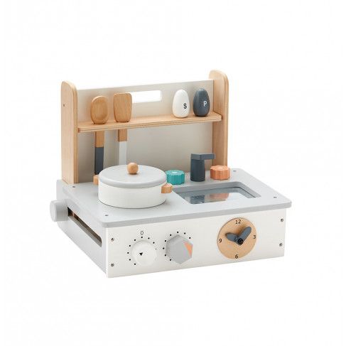Kids Concept puidust miniköök Valge