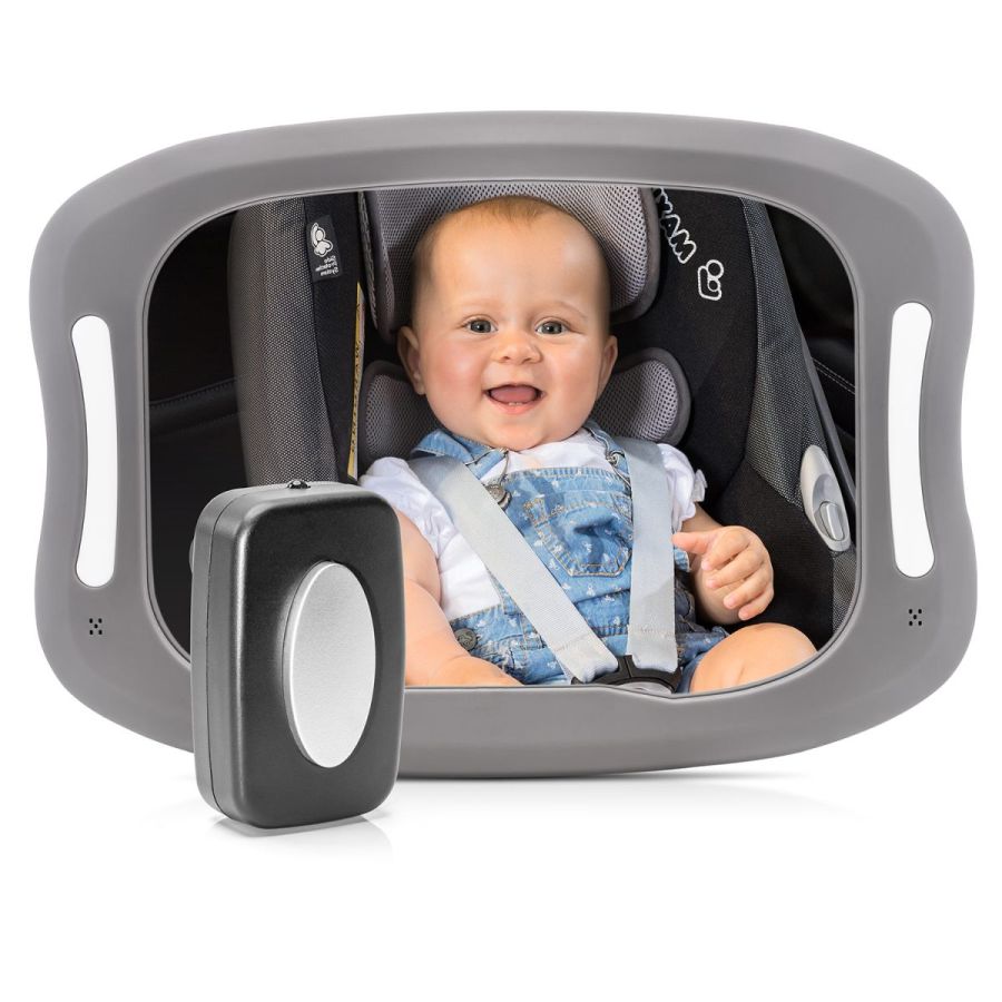 Reer BabyView LED-valgustusega auto turvapeegel