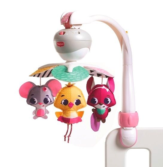 TinyLove kaasaskantav voodikarussell mänguasi - Väikese printsessi maailm