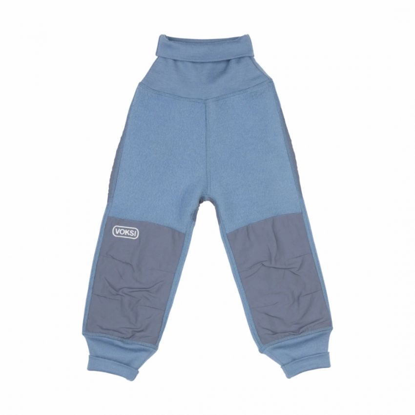 Voksi Wool meriinofliisist püksid Blue Bell