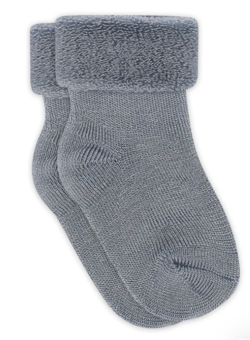 MP meriinovillased beebisokid Stone Blue