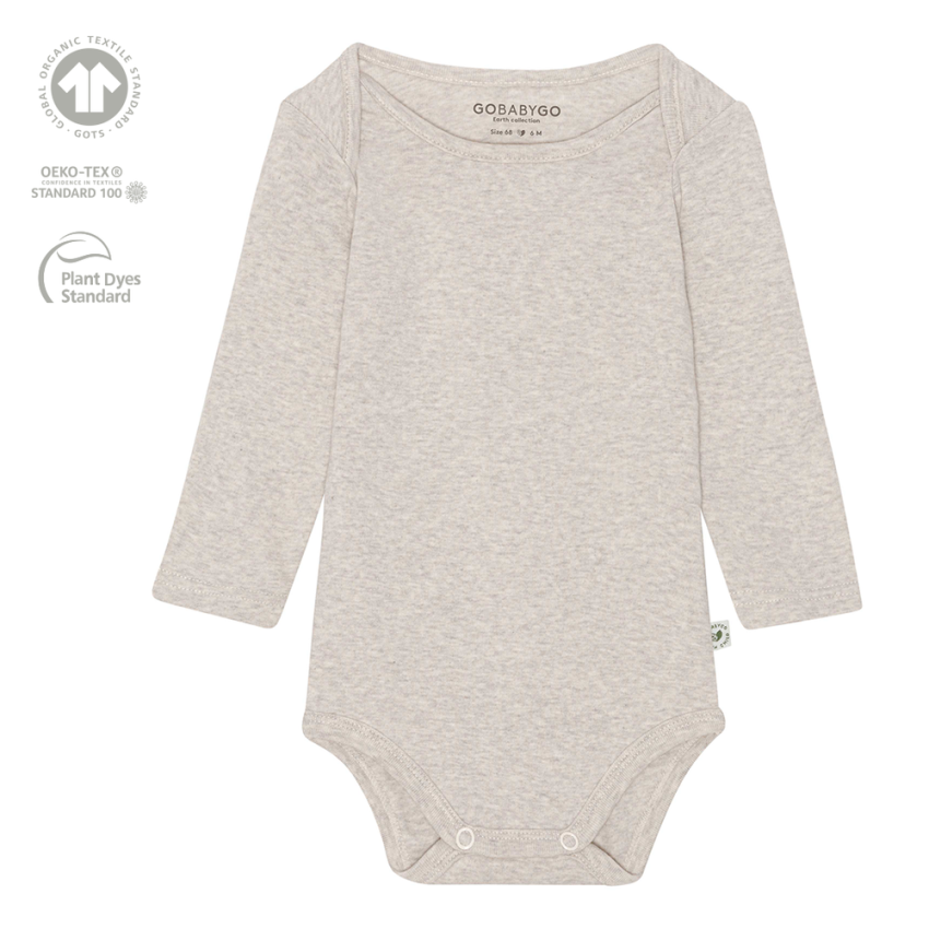 GoBabyGo pikkade varrukatega body Hazel Feather