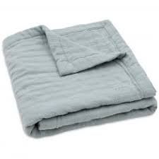 Jollein musliinist tekk 75x100 cm Jacuard Sea Green