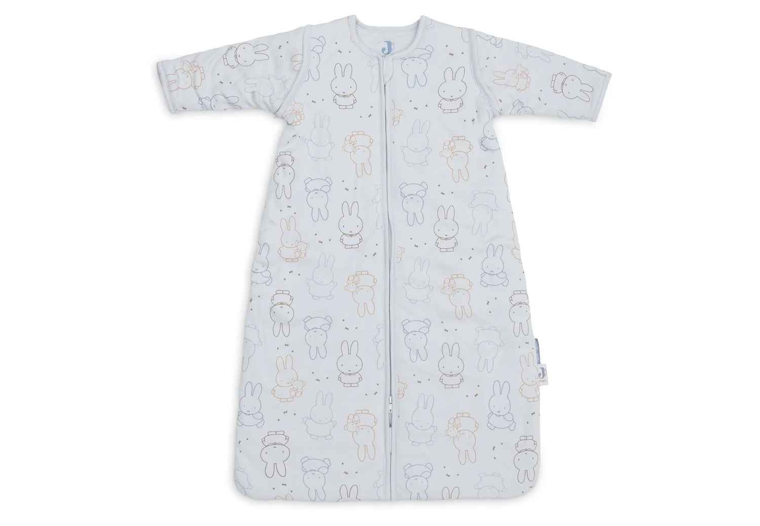 Jollein magamiskott eemaldatavate varrukatega Miffy Moments - Cloudy Blue TOG 2.5-3.5