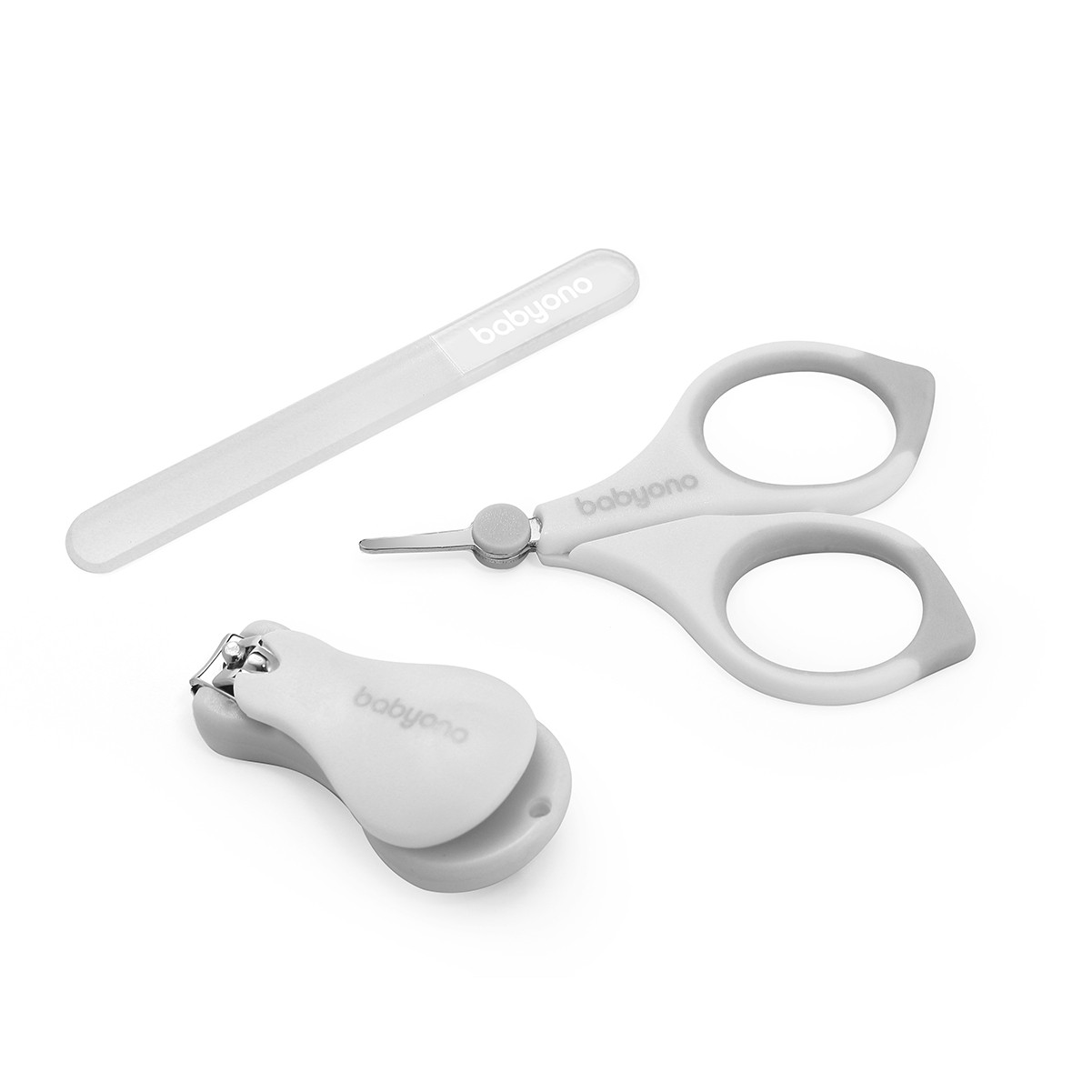 BabyOno beebi küünehoolduskomplekt hall