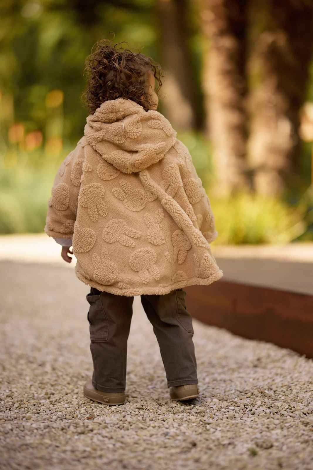 Jollein pontšo – Miffy Jacquard Teddy - Biscuit