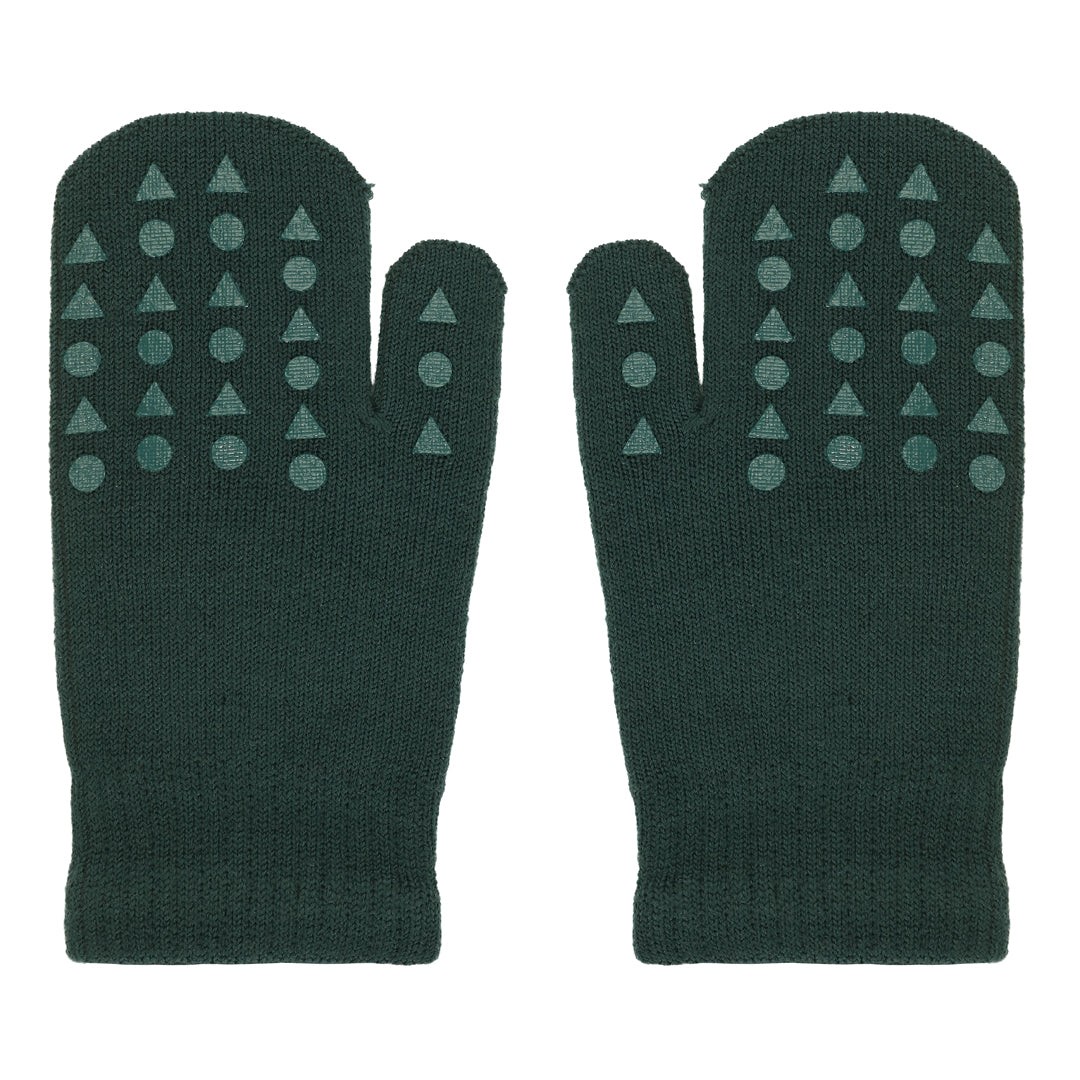 GoBabyGo Wool libisemiskindlad villased labakindad Forest Green 0-3 a